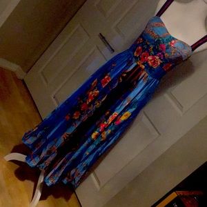 Midi silky dress